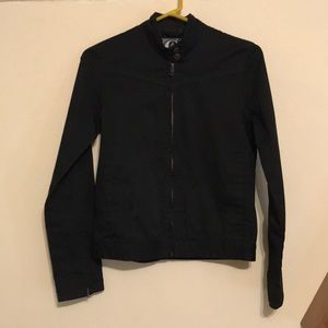 Black Volcom Women’s Moto Jacket